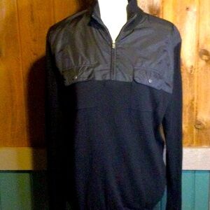 3/4 zip sweater